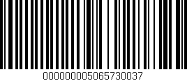 Código de barras (EAN, GTIN, SKU, ISBN): '000000005065730037'