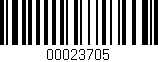 Código de barras (EAN, GTIN, SKU, ISBN): '00023705'