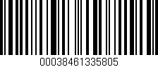 Código de barras (EAN, GTIN, SKU, ISBN): '00038461335805'