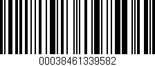 Código de barras (EAN, GTIN, SKU, ISBN): '00038461339582'