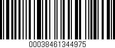 Código de barras (EAN, GTIN, SKU, ISBN): '00038461344975'