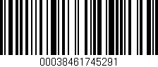 Código de barras (EAN, GTIN, SKU, ISBN): '00038461745291'