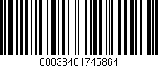 Código de barras (EAN, GTIN, SKU, ISBN): '00038461745864'