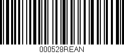 Código de barras (EAN, GTIN, SKU, ISBN): '000528REAN'