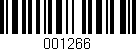 Código de barras (EAN, GTIN, SKU, ISBN): '001266'