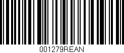 Código de barras (EAN, GTIN, SKU, ISBN): '001279REAN'