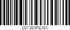 Código de barras (EAN, GTIN, SKU, ISBN): '001383REAN'