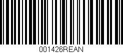 Código de barras (EAN, GTIN, SKU, ISBN): '001426REAN'