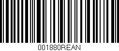 Código de barras (EAN, GTIN, SKU, ISBN): '001880REAN'