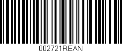 Código de barras (EAN, GTIN, SKU, ISBN): '002721REAN'