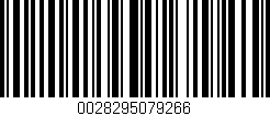 Código de barras (EAN, GTIN, SKU, ISBN): '0028295079266'