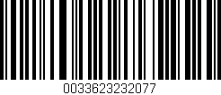 Código de barras (EAN, GTIN, SKU, ISBN): '0033623232077'