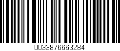 Código de barras (EAN, GTIN, SKU, ISBN): '0033876663284'