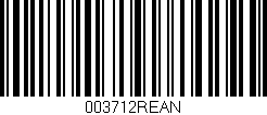 Código de barras (EAN, GTIN, SKU, ISBN): '003712REAN'