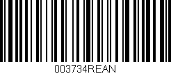 Código de barras (EAN, GTIN, SKU, ISBN): '003734REAN'