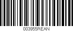 Código de barras (EAN, GTIN, SKU, ISBN): '003955REAN'