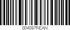 Código de barras (EAN, GTIN, SKU, ISBN): '004097REAN'