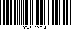 Código de barras (EAN, GTIN, SKU, ISBN): '004613REAN'
