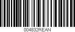 Código de barras (EAN, GTIN, SKU, ISBN): '004832REAN'