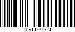 Código de barras (EAN, GTIN, SKU, ISBN): '005107REAN'