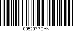 Código de barras (EAN, GTIN, SKU, ISBN): '005237REAN'