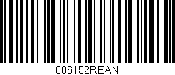 Código de barras (EAN, GTIN, SKU, ISBN): '006152REAN'