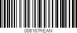 Código de barras (EAN, GTIN, SKU, ISBN): '006167REAN'