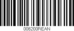 Código de barras (EAN, GTIN, SKU, ISBN): '006200REAN'