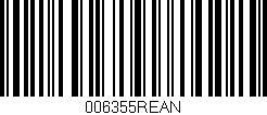 Código de barras (EAN, GTIN, SKU, ISBN): '006355REAN'