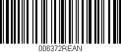 Código de barras (EAN, GTIN, SKU, ISBN): '006372REAN'