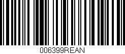Código de barras (EAN, GTIN, SKU, ISBN): '006399REAN'