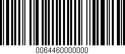 Código de barras (EAN, GTIN, SKU, ISBN): '0064460000000'