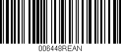 Código de barras (EAN, GTIN, SKU, ISBN): '006448REAN'