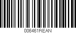 Código de barras (EAN, GTIN, SKU, ISBN): '006461REAN'