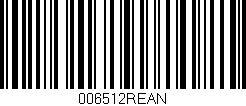 Código de barras (EAN, GTIN, SKU, ISBN): '006512REAN'