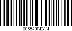 Código de barras (EAN, GTIN, SKU, ISBN): '006549REAN'