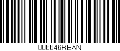 Código de barras (EAN, GTIN, SKU, ISBN): '006646REAN'