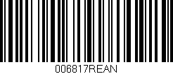 Código de barras (EAN, GTIN, SKU, ISBN): '006817REAN'