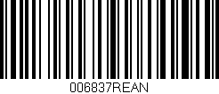 Código de barras (EAN, GTIN, SKU, ISBN): '006837REAN'