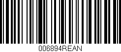 Código de barras (EAN, GTIN, SKU, ISBN): '006894REAN'