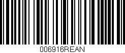 Código de barras (EAN, GTIN, SKU, ISBN): '006916REAN'