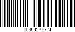 Código de barras (EAN, GTIN, SKU, ISBN): '006932REAN'