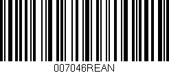 Código de barras (EAN, GTIN, SKU, ISBN): '007046REAN'