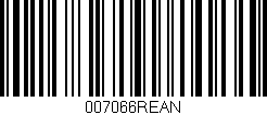 Código de barras (EAN, GTIN, SKU, ISBN): '007066REAN'