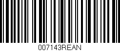 Código de barras (EAN, GTIN, SKU, ISBN): '007143REAN'