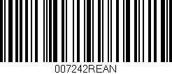 Código de barras (EAN, GTIN, SKU, ISBN): '007242REAN'