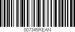 Código de barras (EAN, GTIN, SKU, ISBN): '007345REAN'