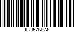 Código de barras (EAN, GTIN, SKU, ISBN): '007357REAN'