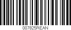 Código de barras (EAN, GTIN, SKU, ISBN): '007825REAN'