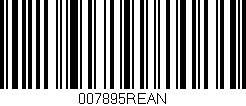 Código de barras (EAN, GTIN, SKU, ISBN): '007895REAN'